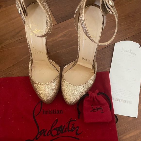 Christian Louboutin Shoes - Christian Louboutin Vampana 120 Glitter heel